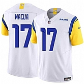 Men & Women & Youth Los Angeles Rams #17 Puka Nacua White 2023 F.U.S.E. Vapor Untouchable Jersey,baseball caps,new era cap wholesale,wholesale hats